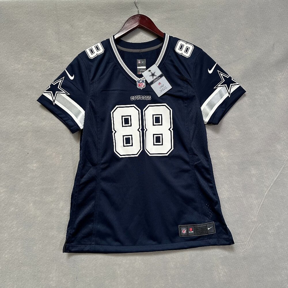 Nike Dallas Cowboys Jersey Womens Medium Blue Lamb #88 On Field NFL